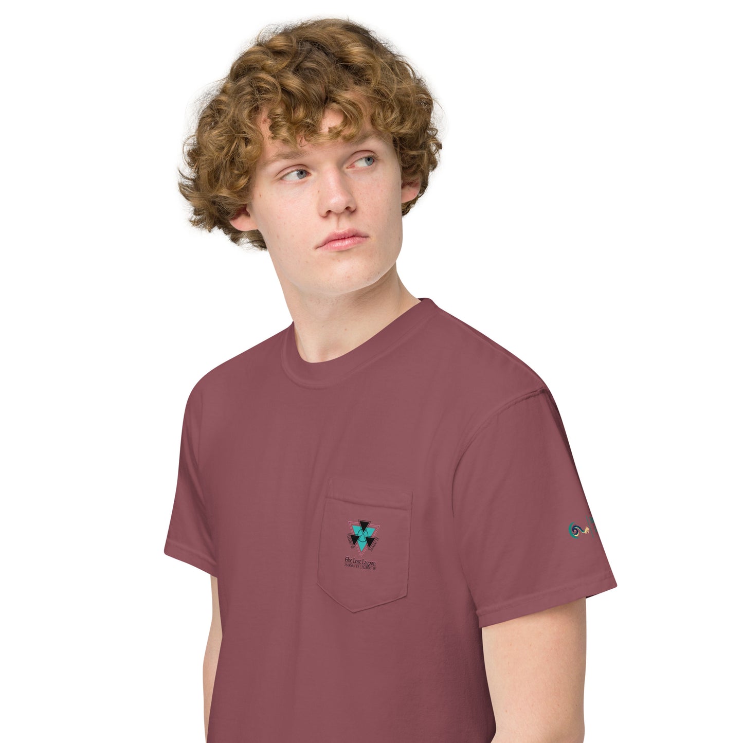 The Lost Lagoon | Unisex garment-dyed pocket t-shirt