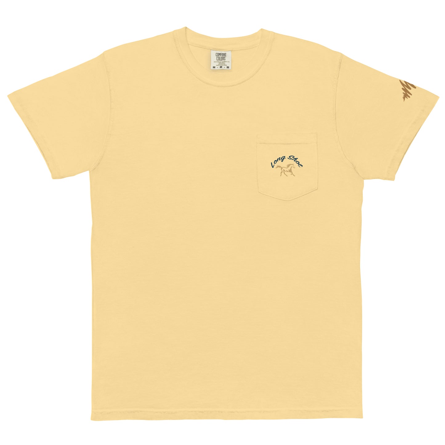 Long Shot | Unisex garment-dyed pocket t-shirt