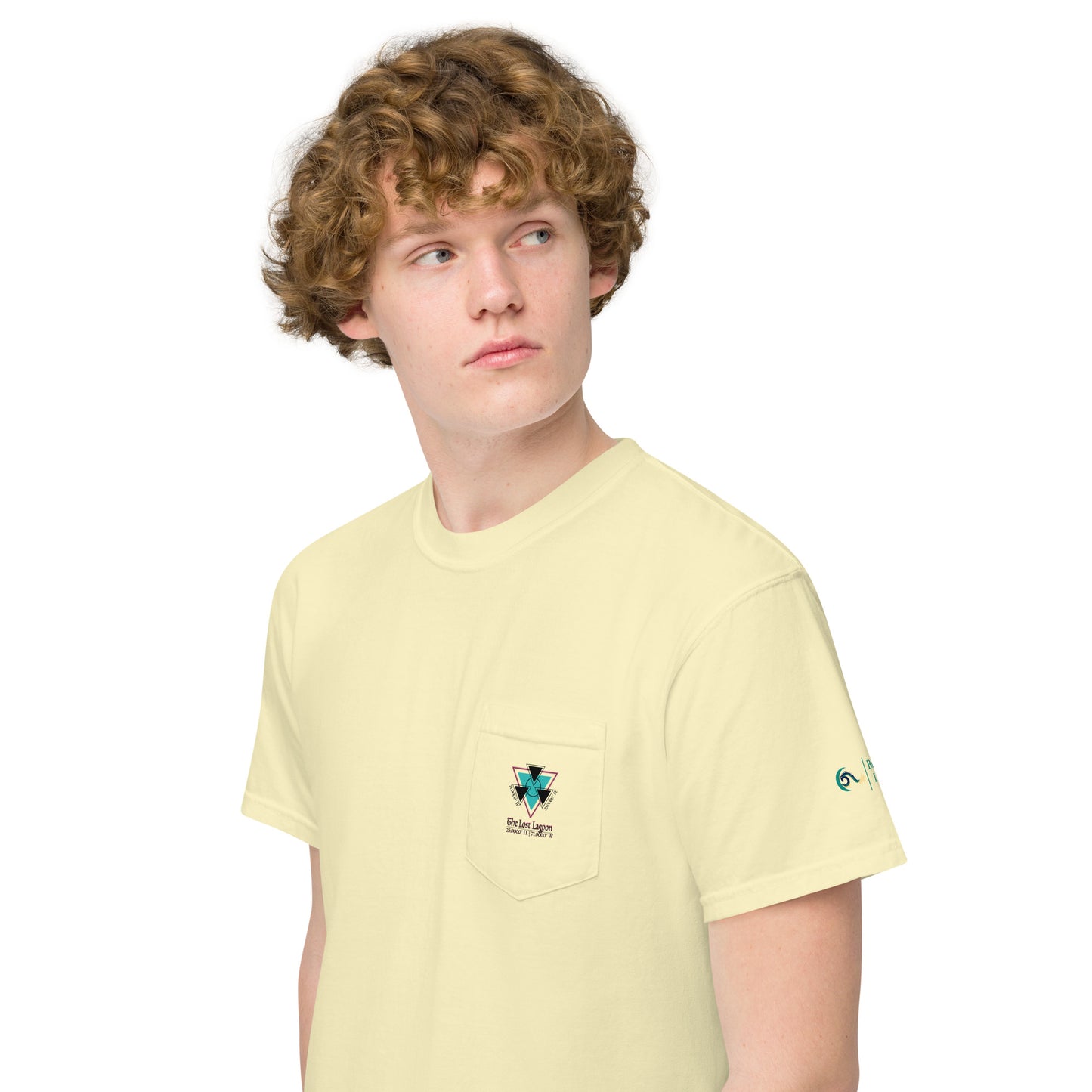 The Lost Lagoon | Unisex garment-dyed pocket t-shirt