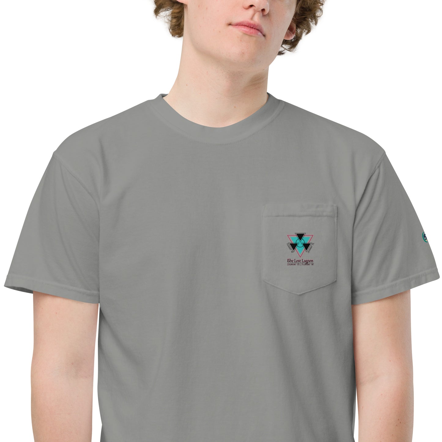 The Lost Lagoon | Unisex garment-dyed pocket t-shirt