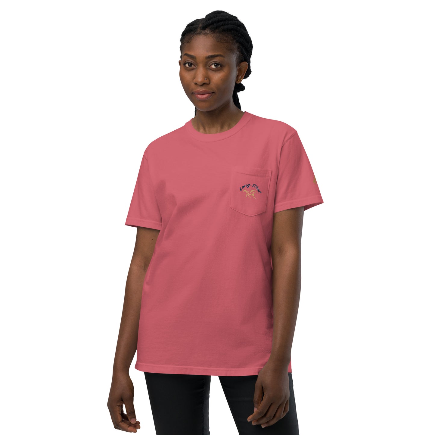 Long Shot | Unisex garment-dyed pocket t-shirt