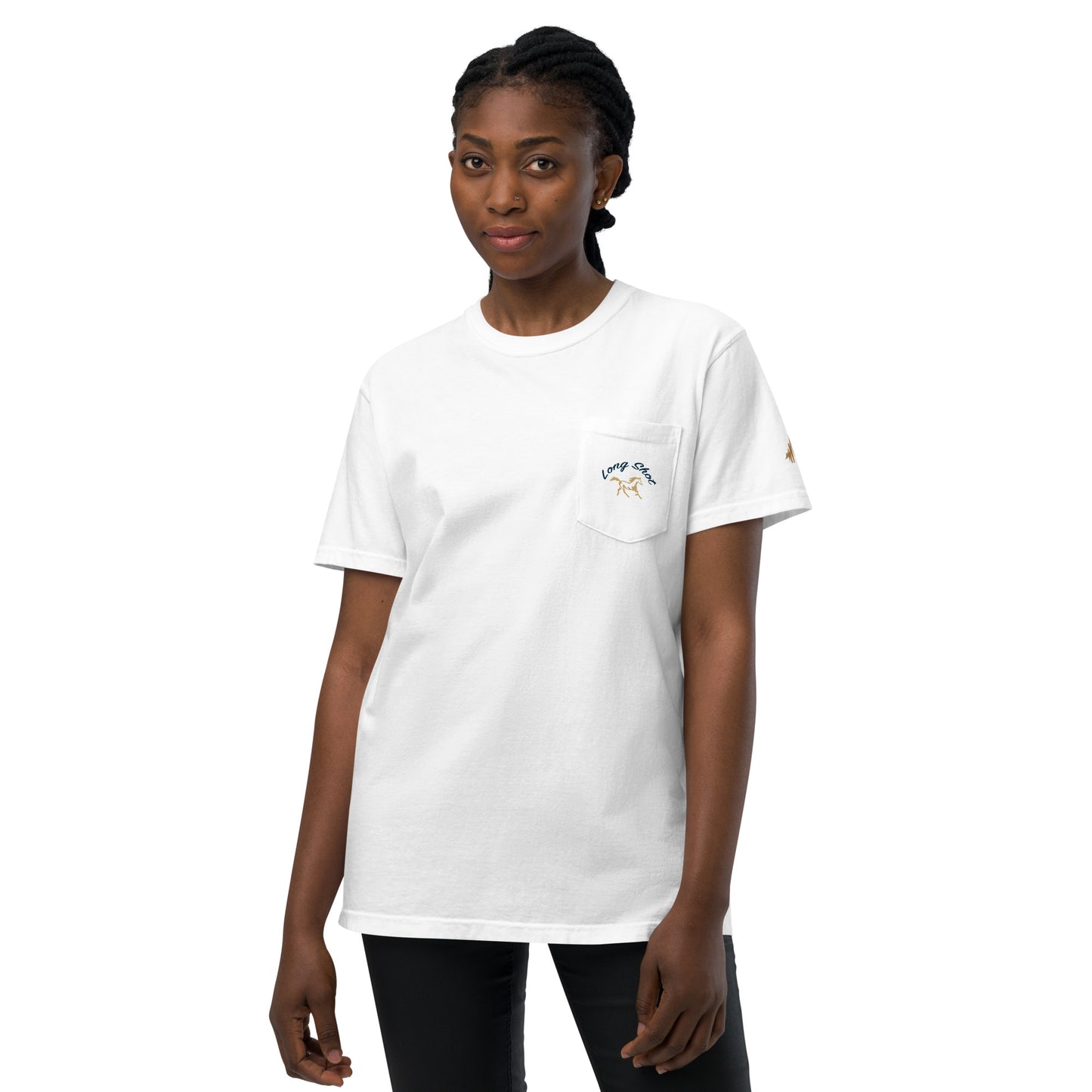 Long Shot | Unisex garment-dyed pocket t-shirt