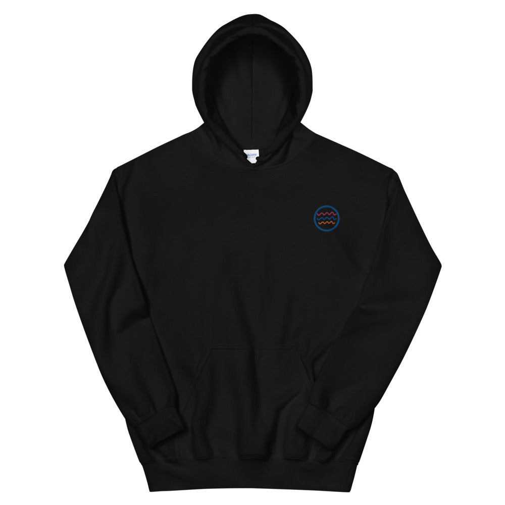 Sunset Waves | Embroidered Hoodie