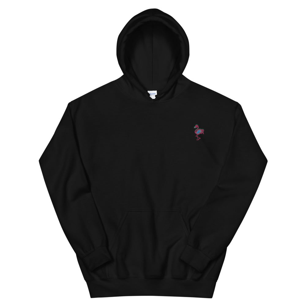 Flamingo | Embroidered Unisex Hoodie