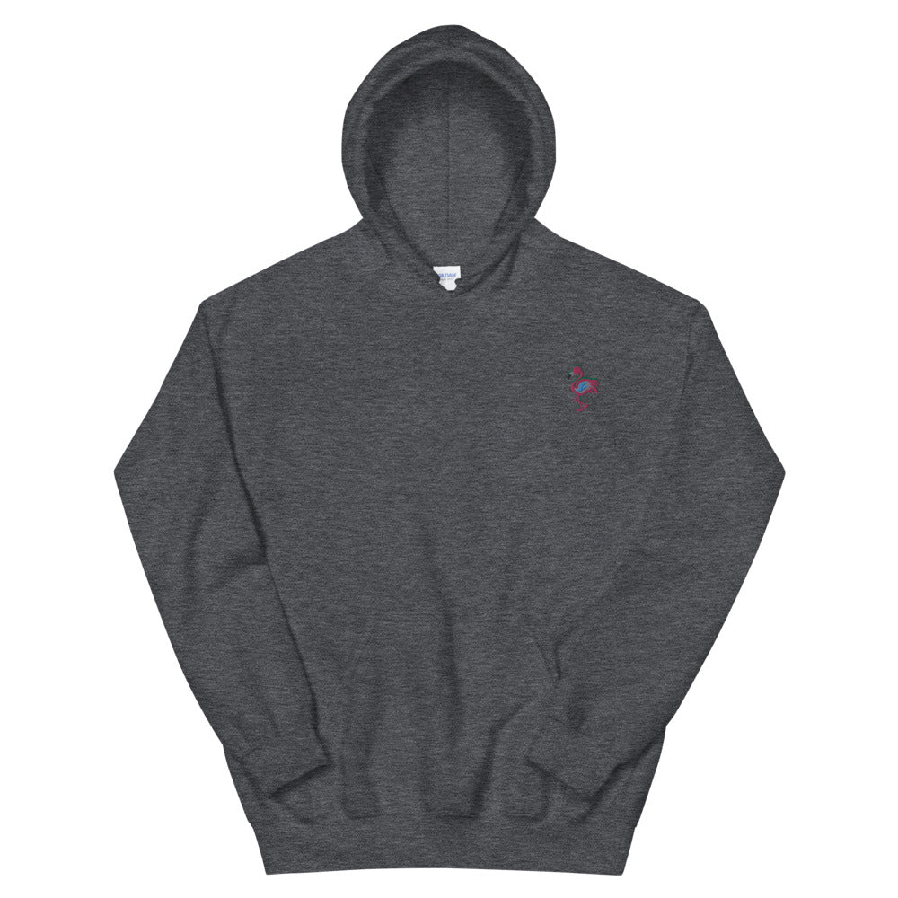 Flamingo | Embroidered Unisex Hoodie