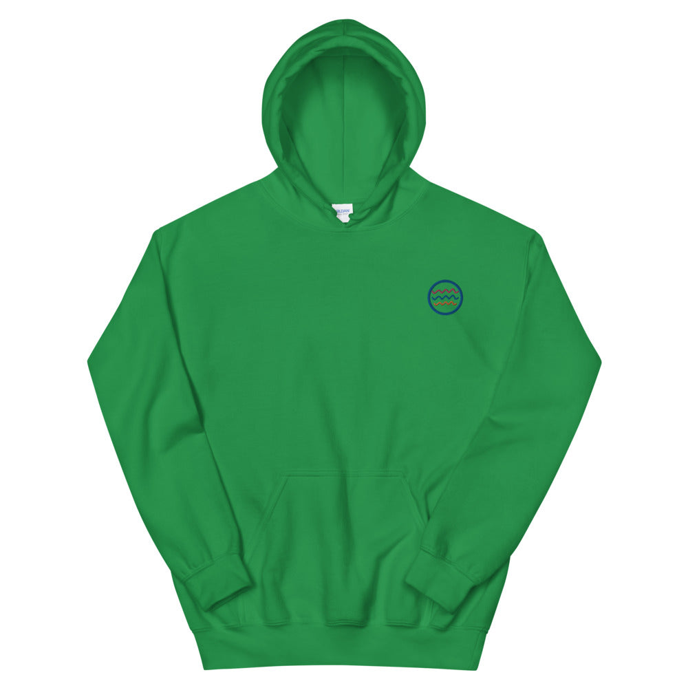 Sunset Waves | Embroidered Hoodie