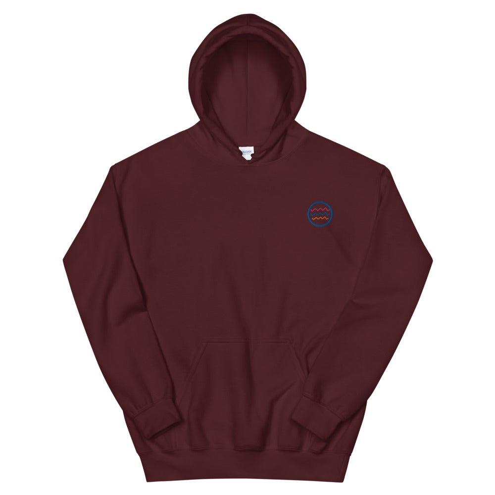 Sunset Waves | Embroidered Hoodie