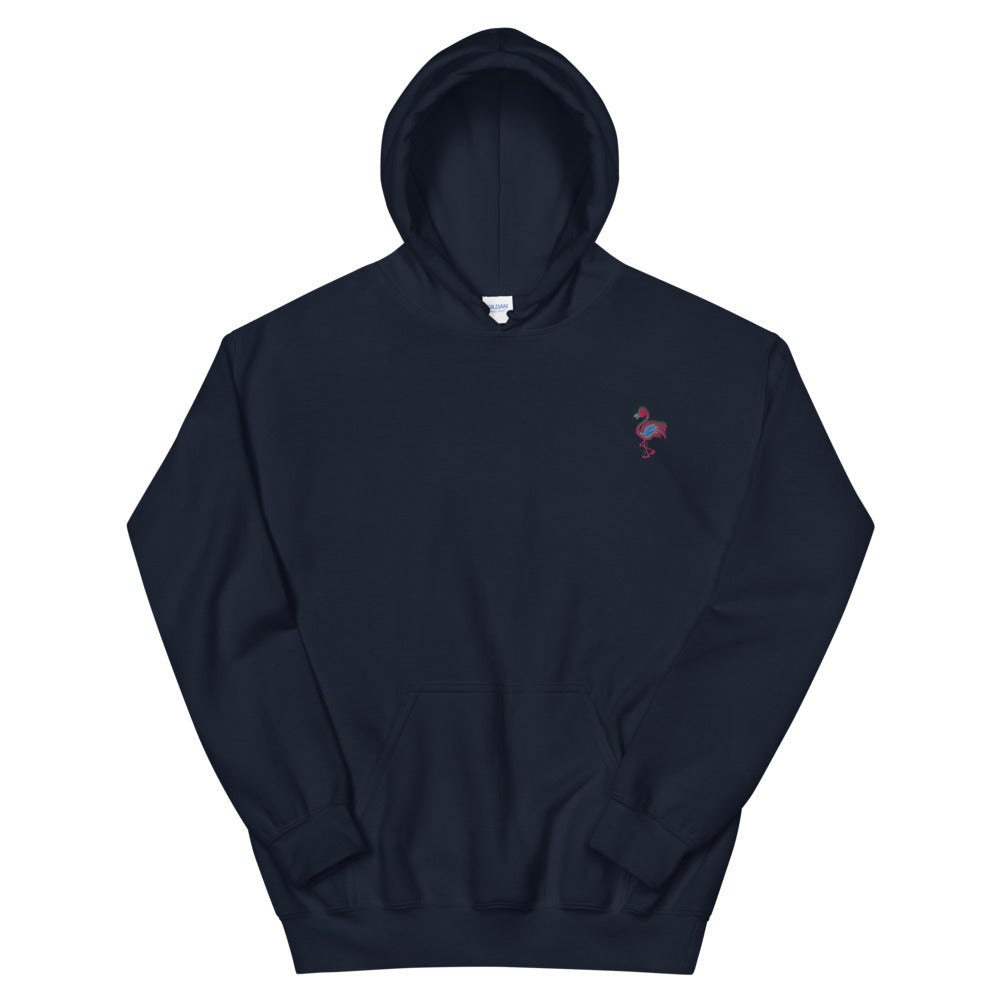 Flamingo | Embroidered Unisex Hoodie