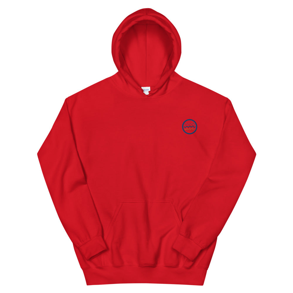 Sunset Waves | Embroidered Hoodie
