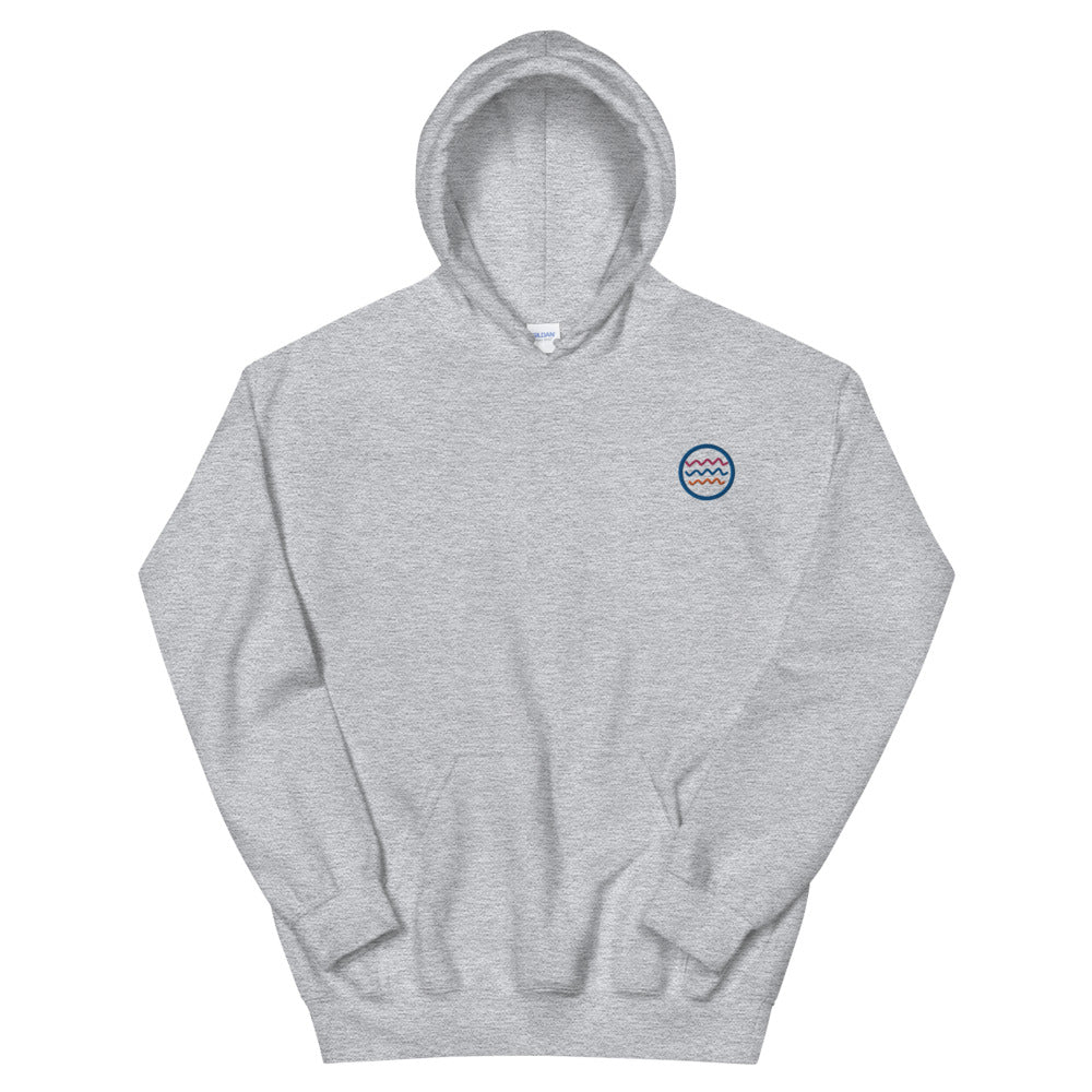 Sunset Waves | Embroidered Hoodie