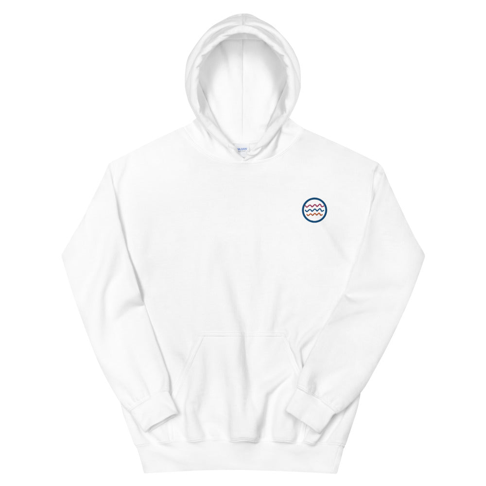 Sunset Waves | Embroidered Hoodie