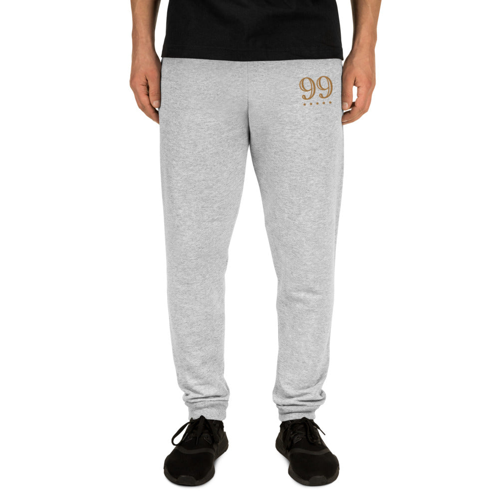 Imperfectly Perfect | Embroidered Joggers