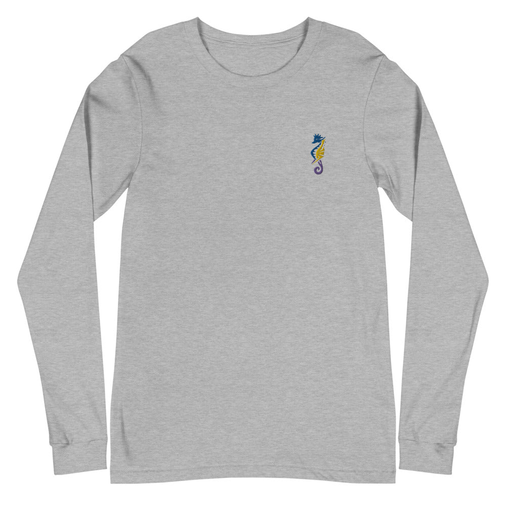 Sea Side | Embroidered Unisex Long Sleeve