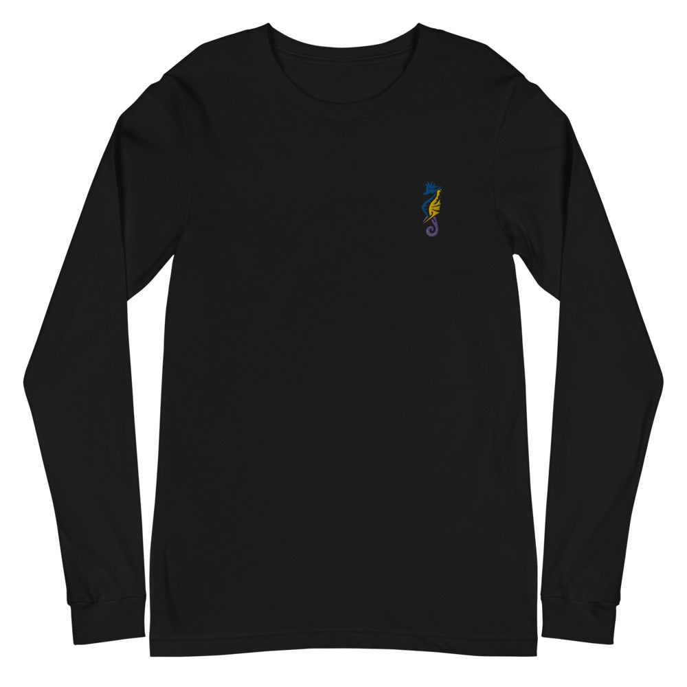 Sea Side | Embroidered Unisex Long Sleeve