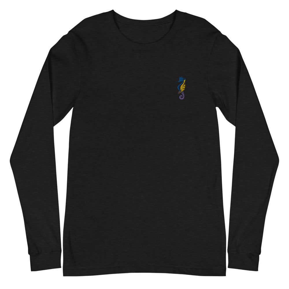 Sea Side | Embroidered Unisex Long Sleeve