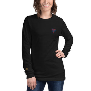 The Lovely Road | Embroidered Unisex Long Sleeve Tee