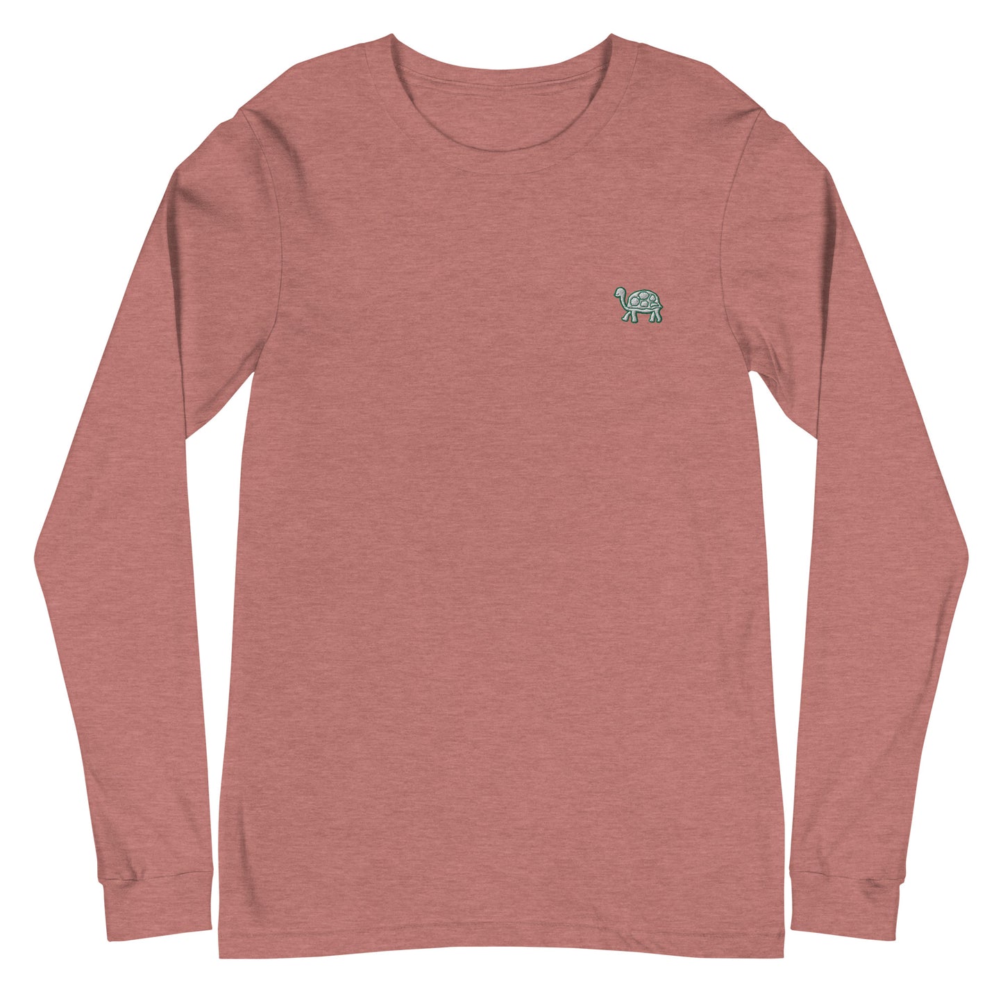 Turtle | Unisex Embroidered Long Sleeve Tee