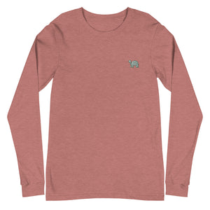 Turtle | Unisex Embroidered Long Sleeve Tee