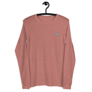 Turtle | Unisex Embroidered Long Sleeve Tee