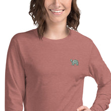 Load image into Gallery viewer, Turtle | Unisex Embroidered Long Sleeve Tee