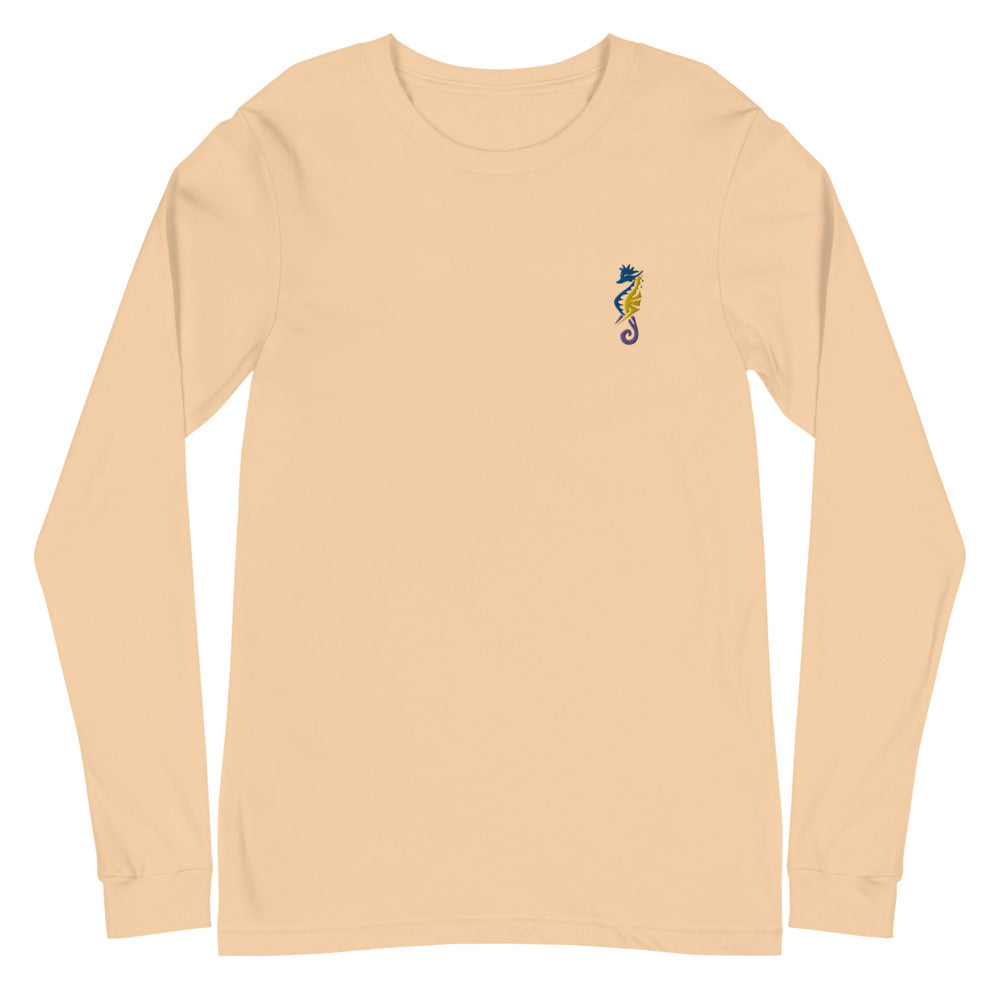 Sea Side | Embroidered Unisex Long Sleeve