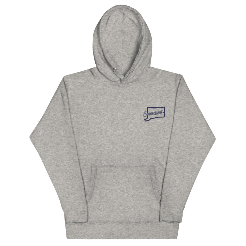 Connecticut | Embroidered Hoodie