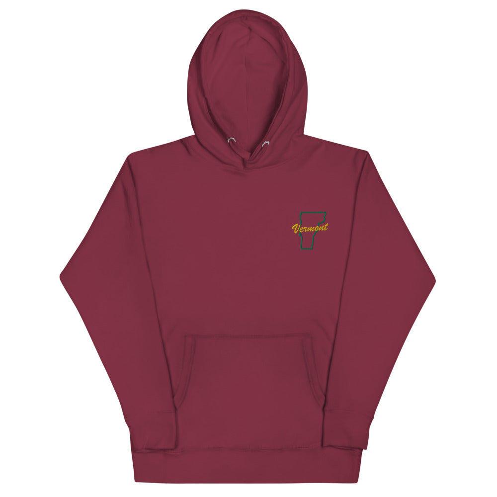 Vermont | Embroidered Hoodie