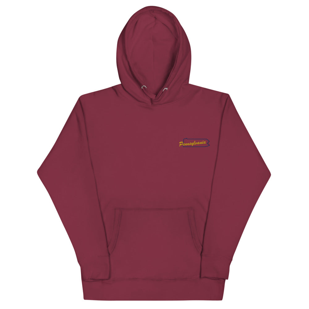 Pennsylvania | Embroidered Hoodie