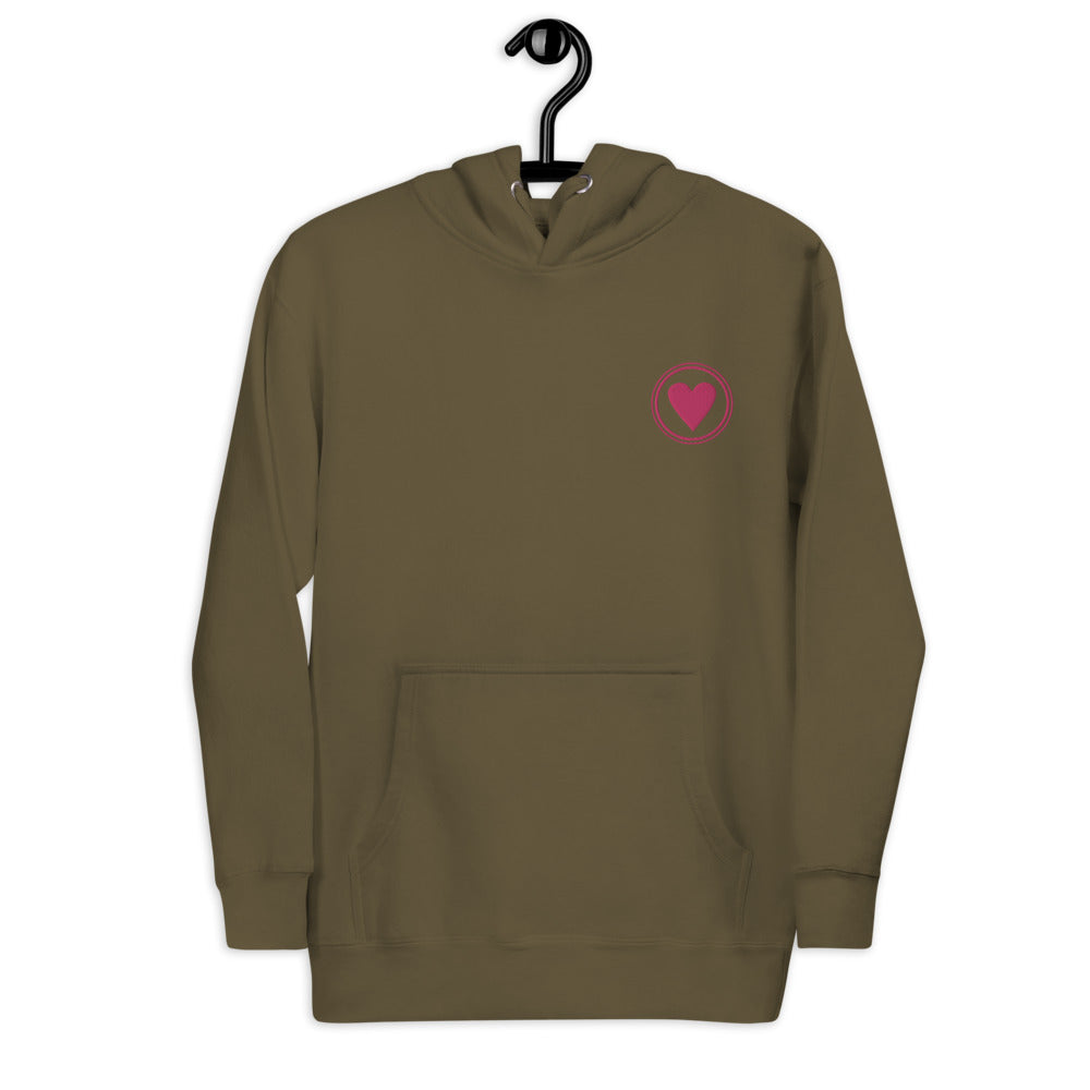 Spread Love | Hoodie Embroidered