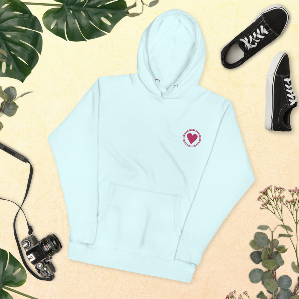 Spread Love | Hoodie Embroidered