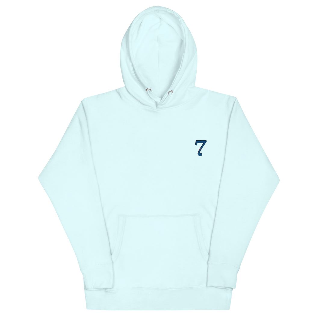 7 | Embroidered Unisex Hoodie