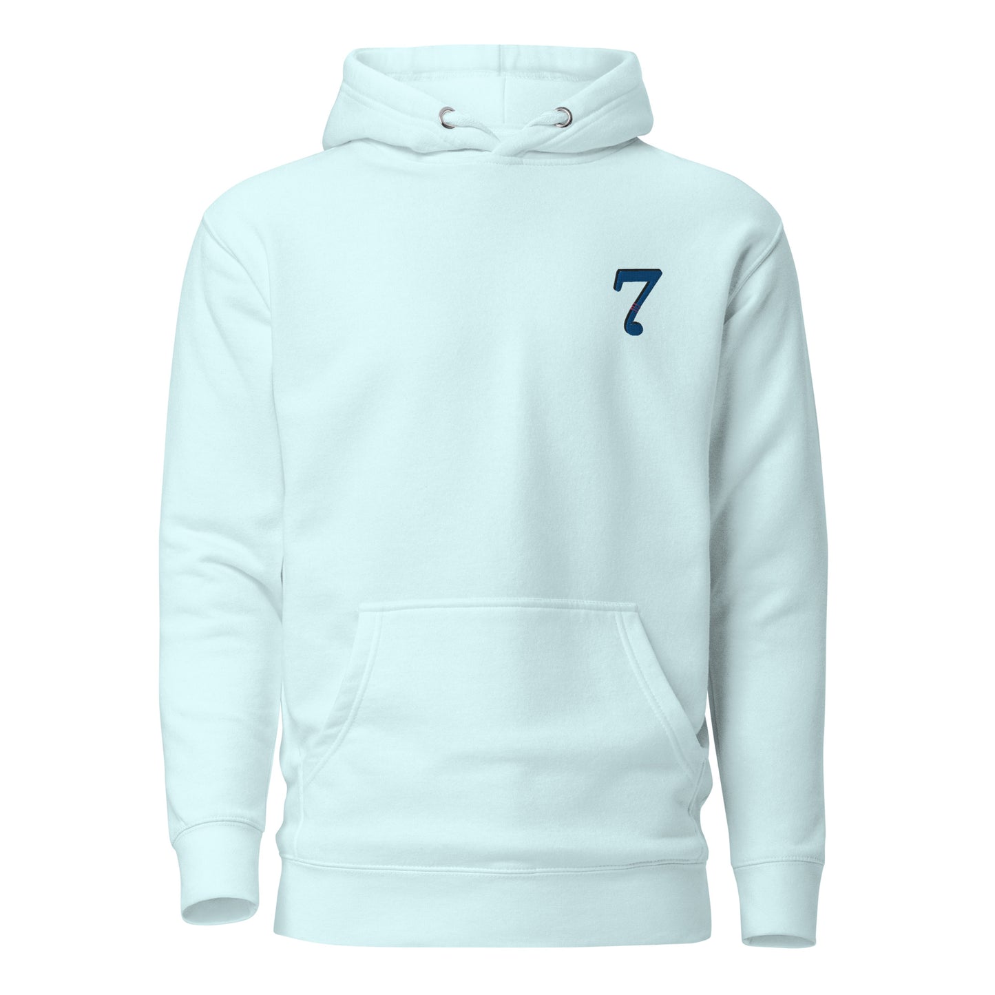 7 | Embroidered Unisex Hoodie