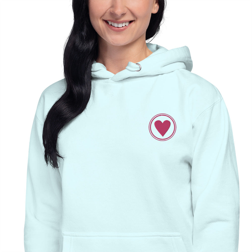 Spread Love | Hoodie Embroidered