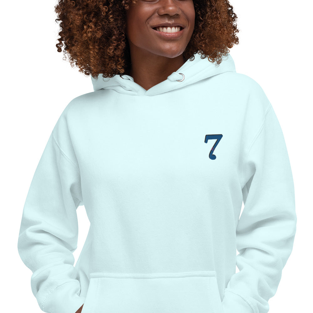 7 | Embroidered Unisex Hoodie