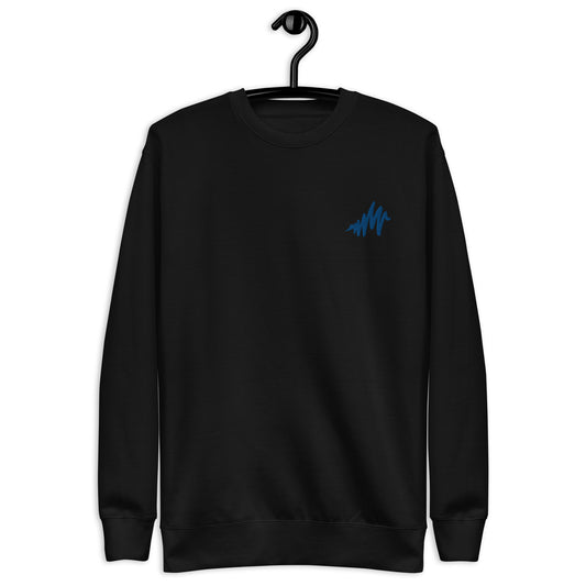 Waves | Unisex Embroidered Premium Sweatshirt