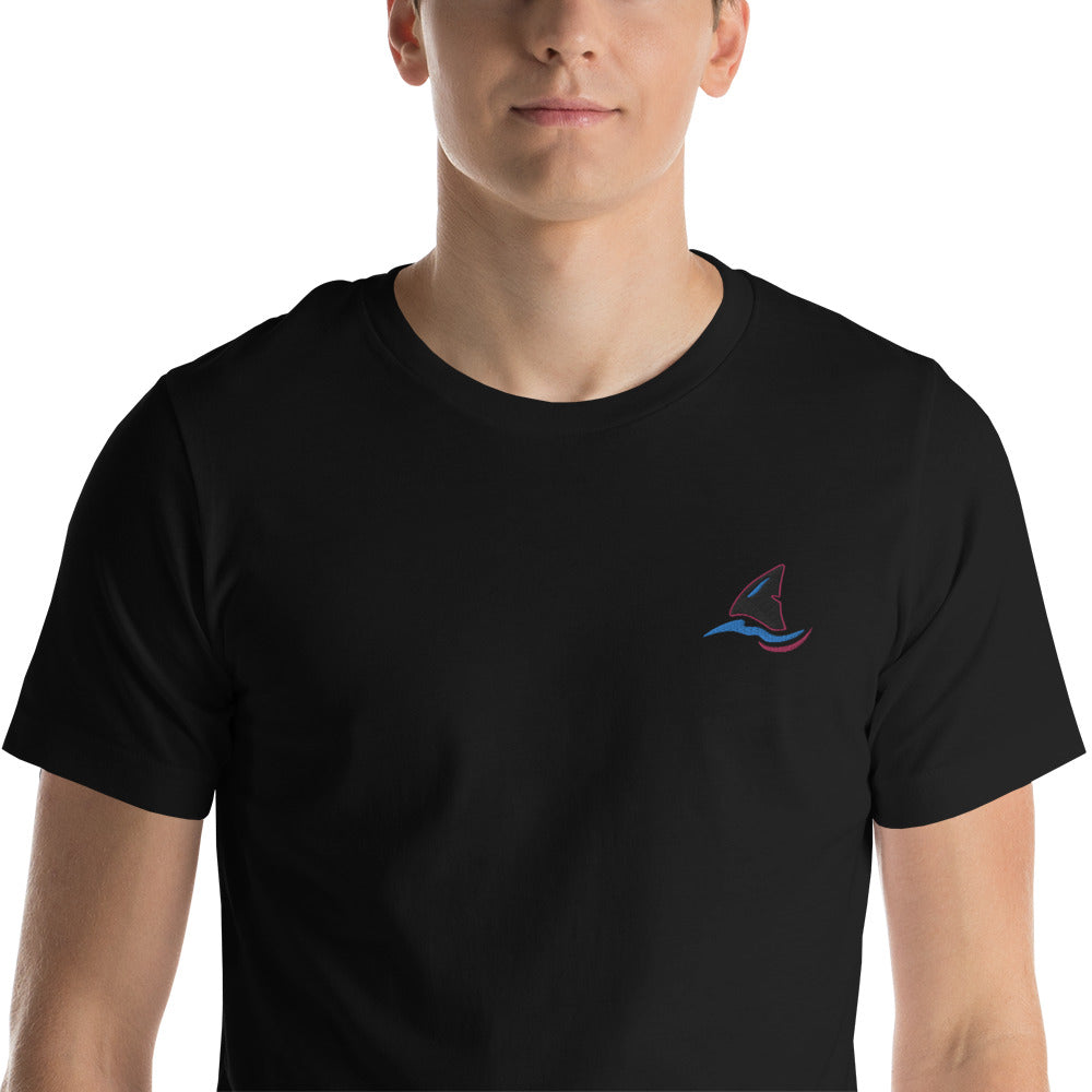 Finn | Embroidered Short-Sleeve Unisex T-Shirt