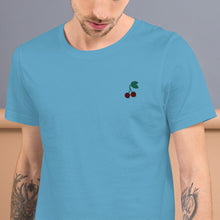 Load image into Gallery viewer, Cherries | Embroidered Unisex Tee