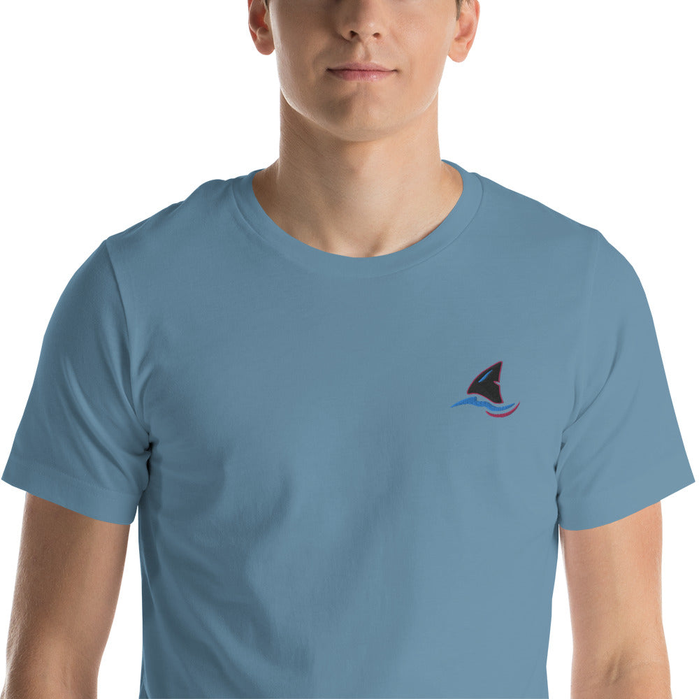 Finn | Embroidered Short-Sleeve Unisex T-Shirt