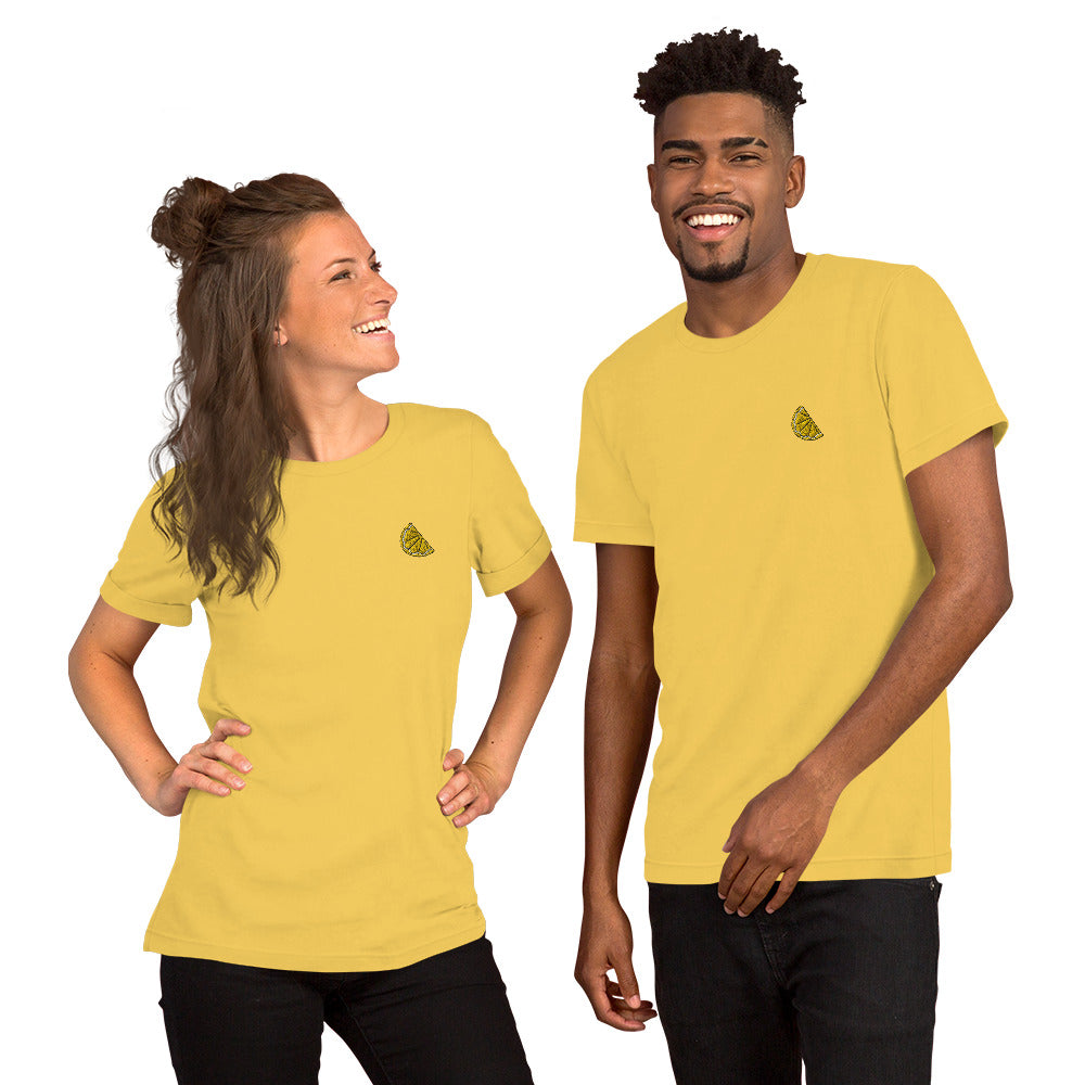 Lemon | Embroidered Unisex T-Shirt