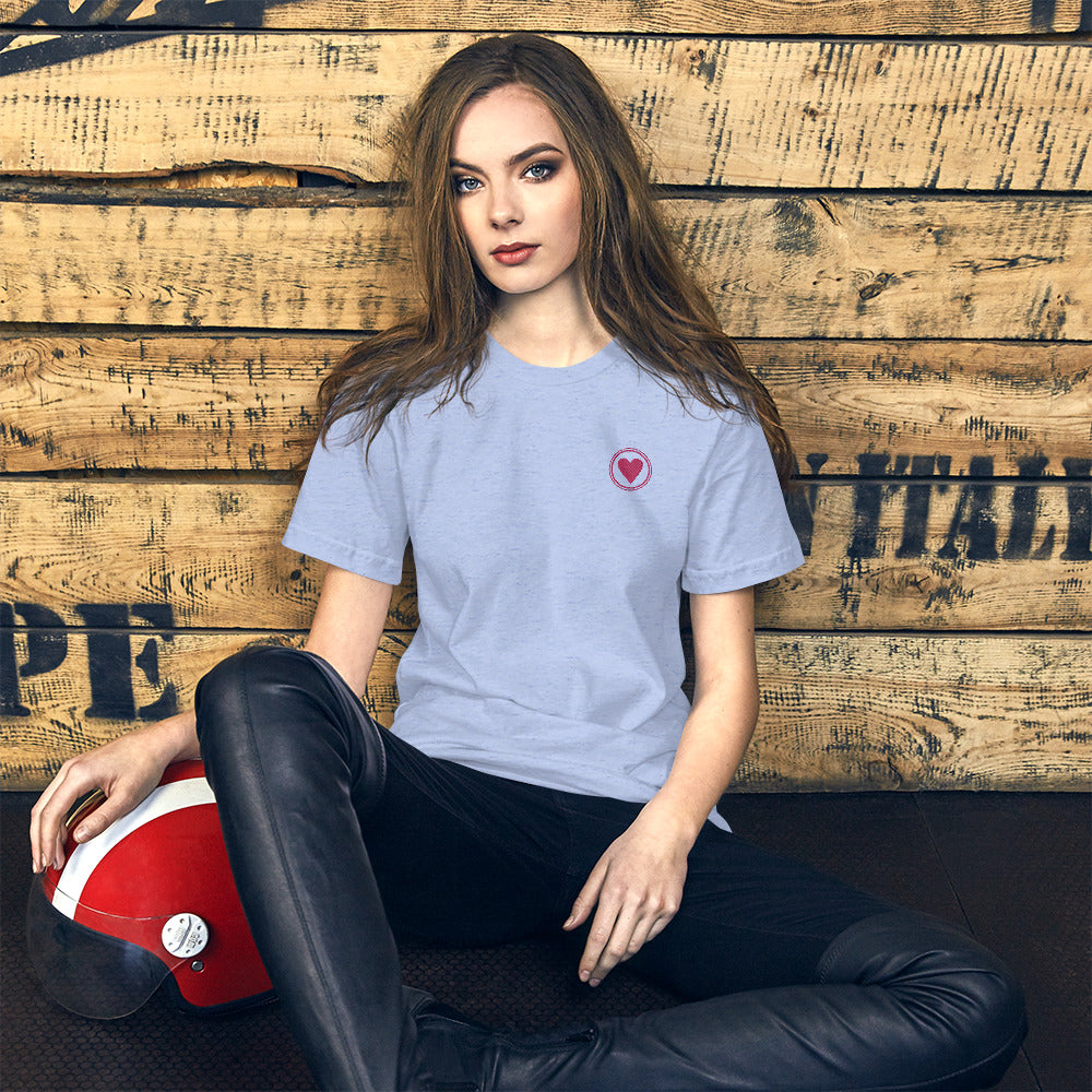 Spread Love | Embroidered Tee