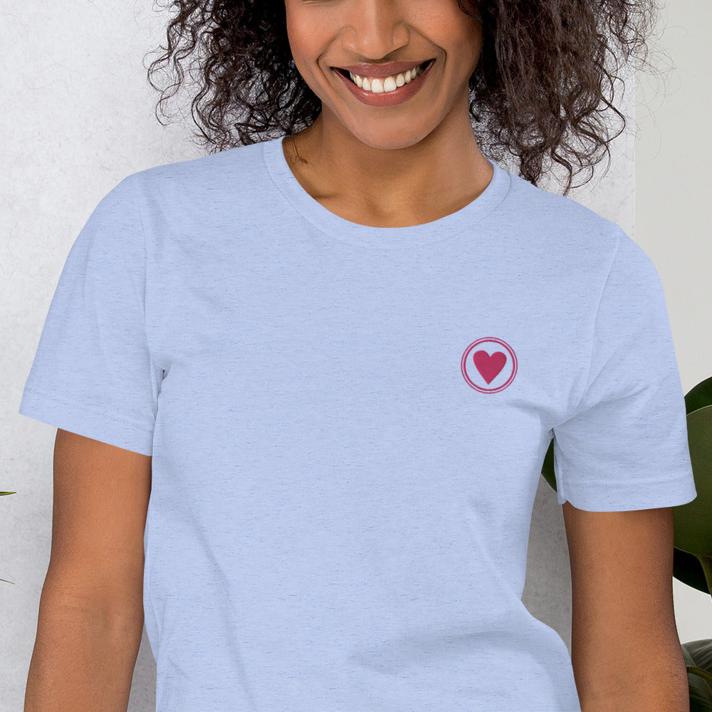 Spread Love | Embroidered Tee