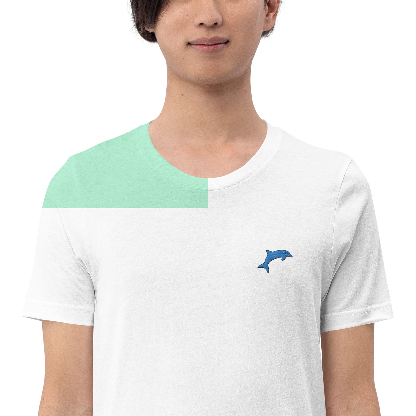 Dolphin | Unisex Embroidered tee