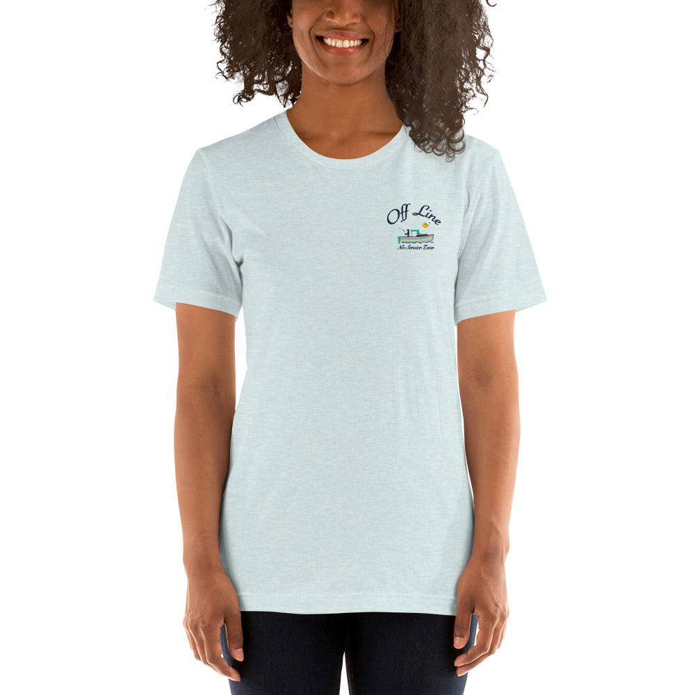 Off Line | Short-sleeve unisex t-shirt