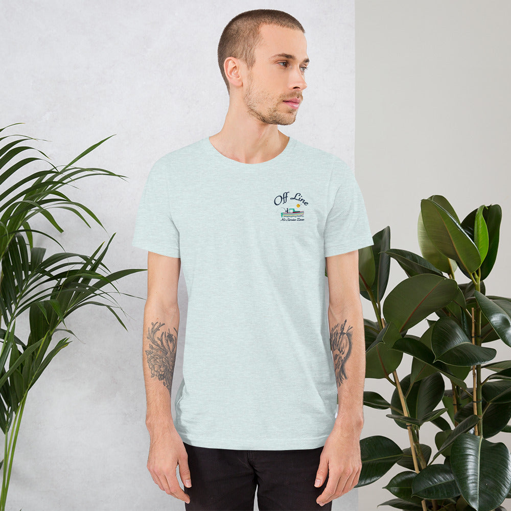 Off Line | Short-sleeve unisex t-shirt