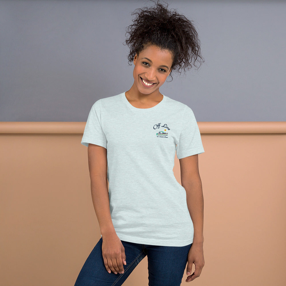 Off Line | Short-sleeve unisex t-shirt