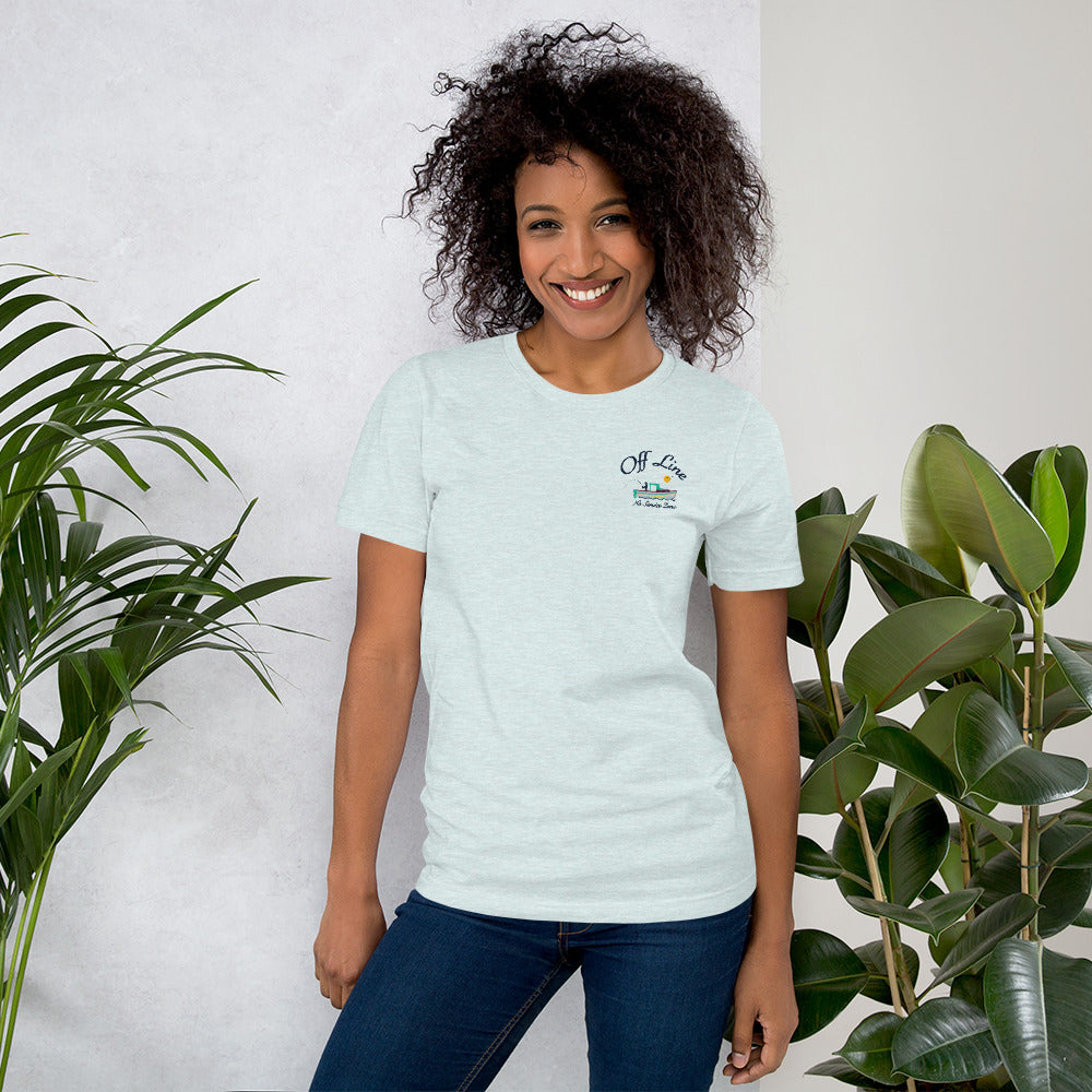 Off Line | Short-sleeve unisex t-shirt