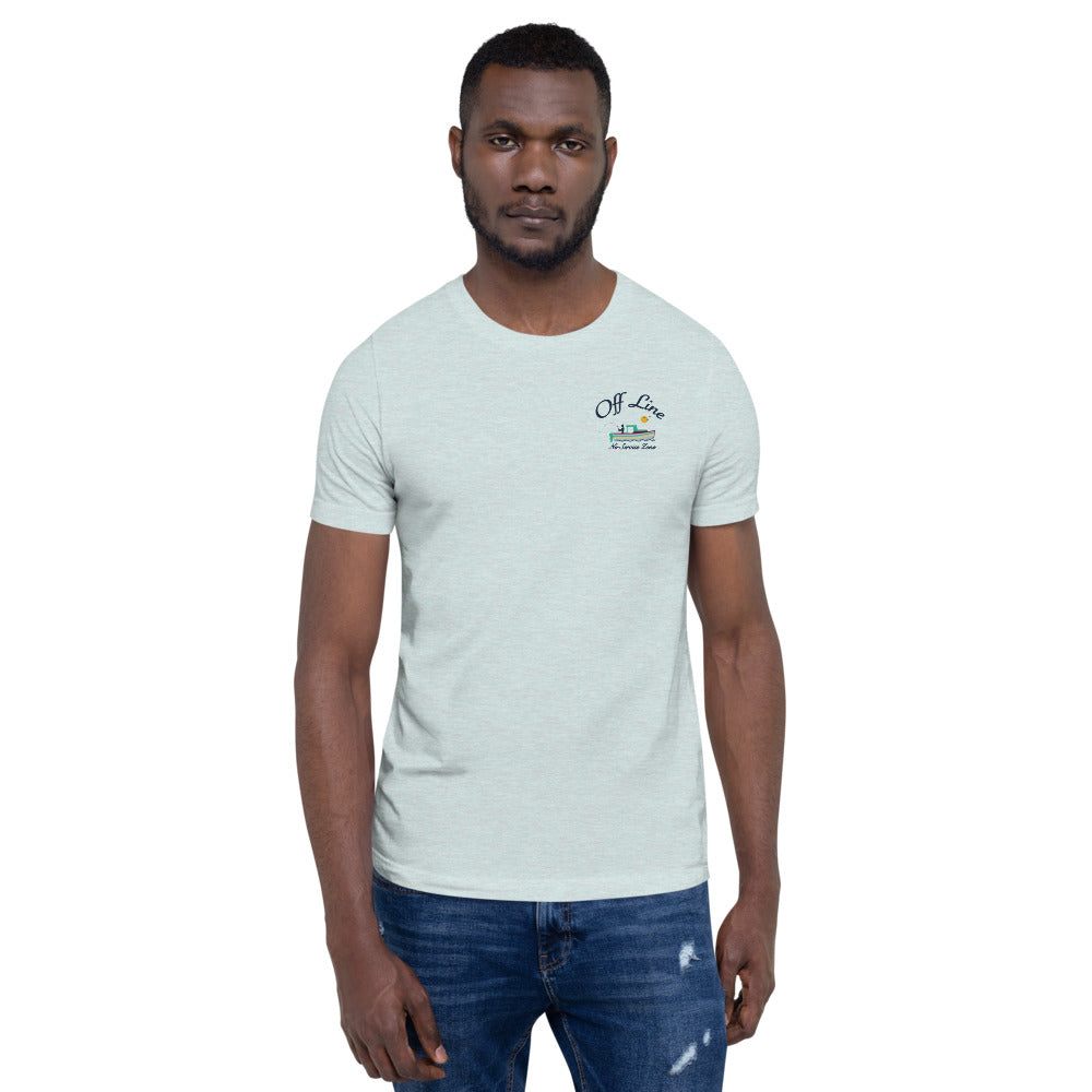 Off Line | Short-sleeve unisex t-shirt