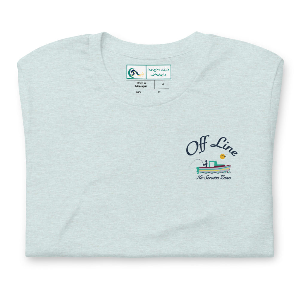 Off Line | Short-sleeve unisex t-shirt