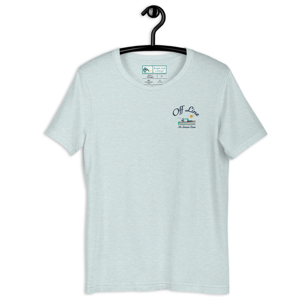 Off Line | Short-sleeve unisex t-shirt