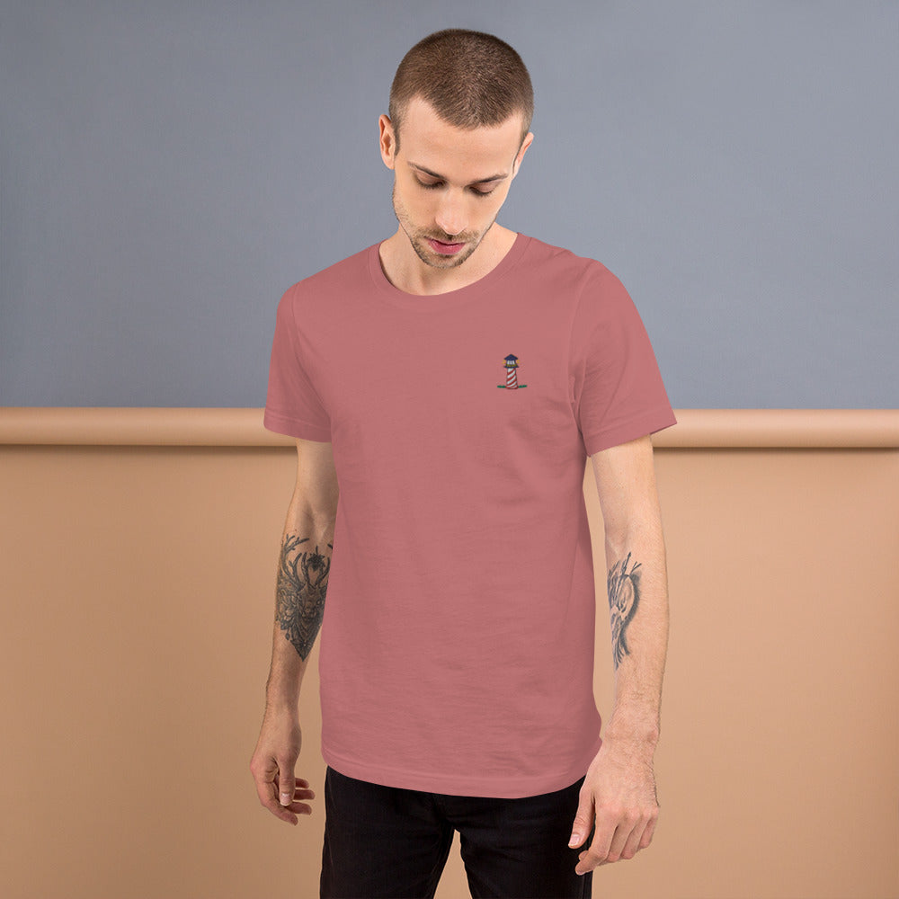 Lighthouse | Embroidered Unisex Tee